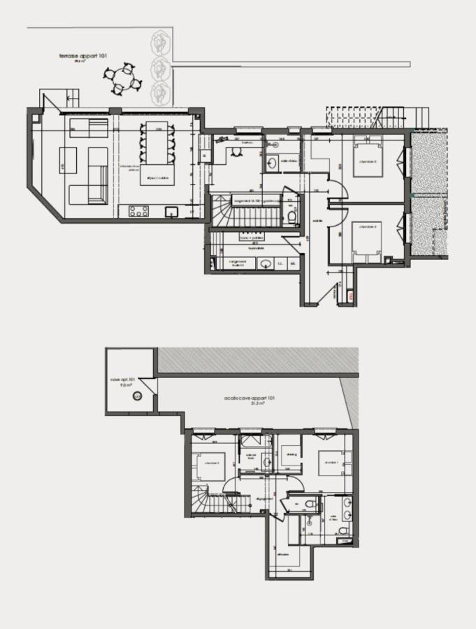 La Chaumine Apartment มงทริองด์ ภายนอก รูปภาพ